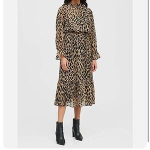 Banana Republic MIDI Long-sleeve Dress - Sz 4